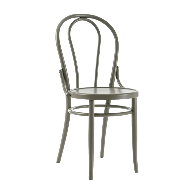 Chaise en bois grise N°18 réédition 1876 - Wiener GTV Design