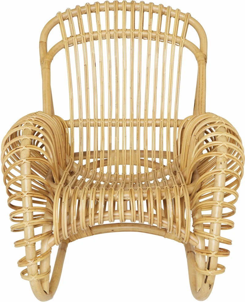 Fauteuil en rotin 97 x 82 x 92 Boucle - KOK