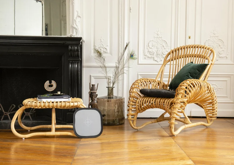 Fauteuil en rotin 97 x 82 x 92 Boucle - KOK