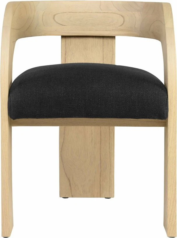 Chaise de salle à manger en bois beige Maravi - Versmissen