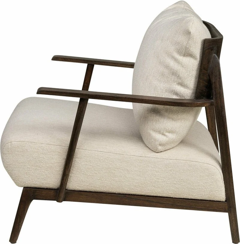 Fauteuil en bois marron Okavango - Versmissen