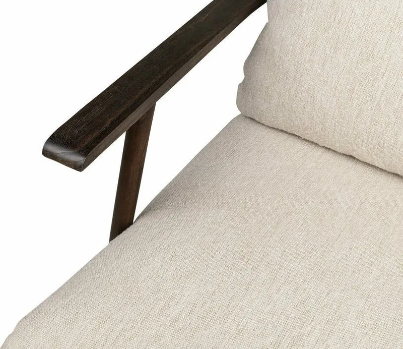 Fauteuil en bois marron Okavango - Versmissen