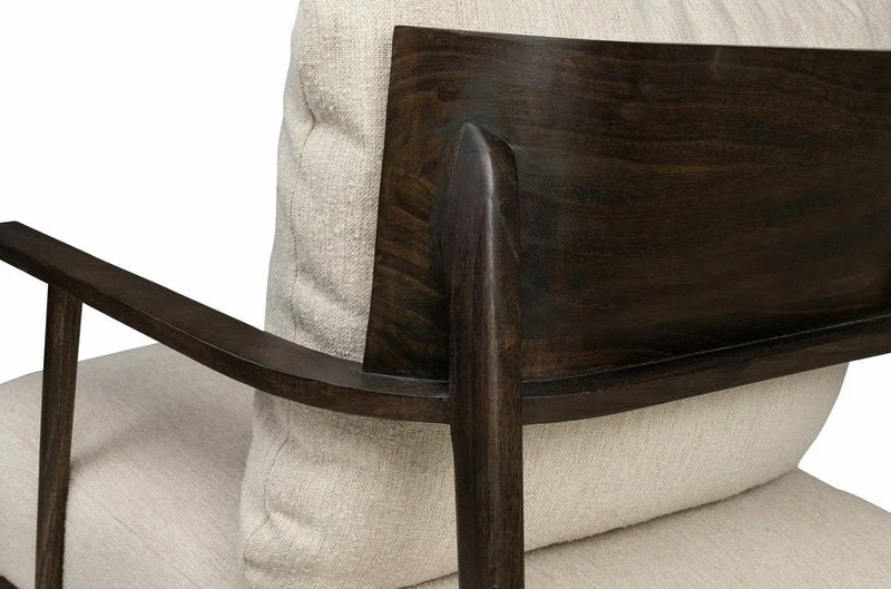 Fauteuil en bois marron Okavango - Versmissen