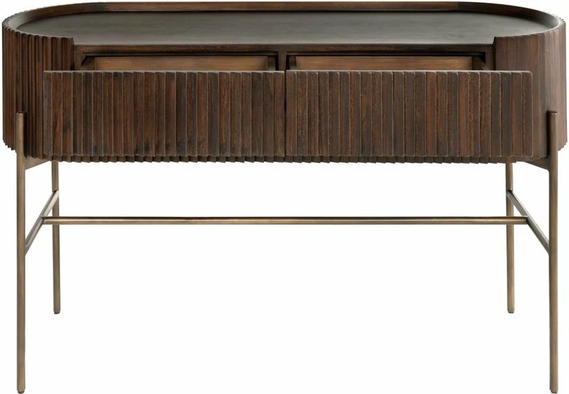 Console en bois marron Pogoro - Versmissen
