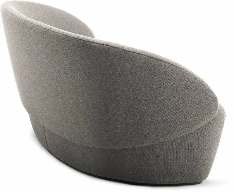 Canapé 2 places tissu beige Naïve - Emko