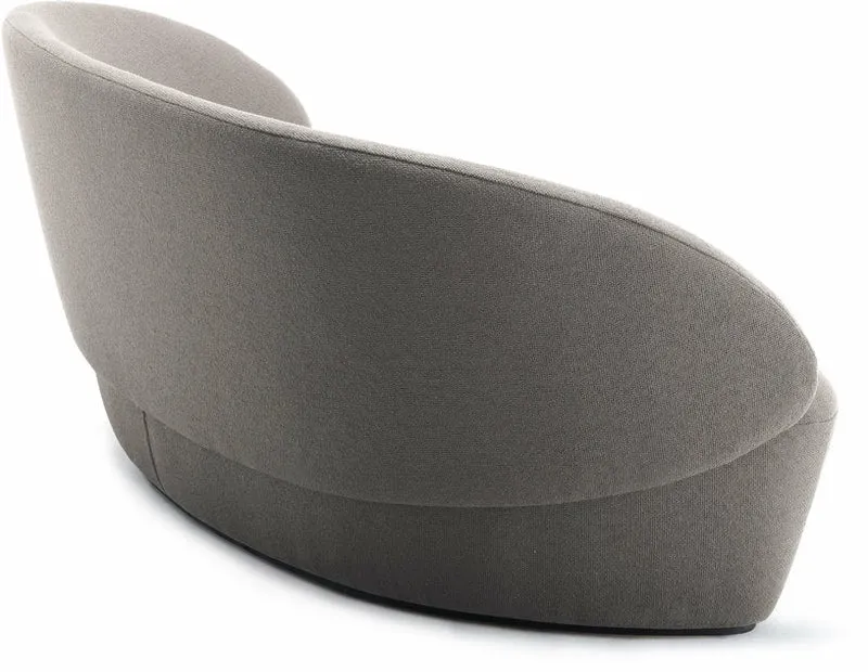 Canapé 3 places tissu beige Naïve - Emko