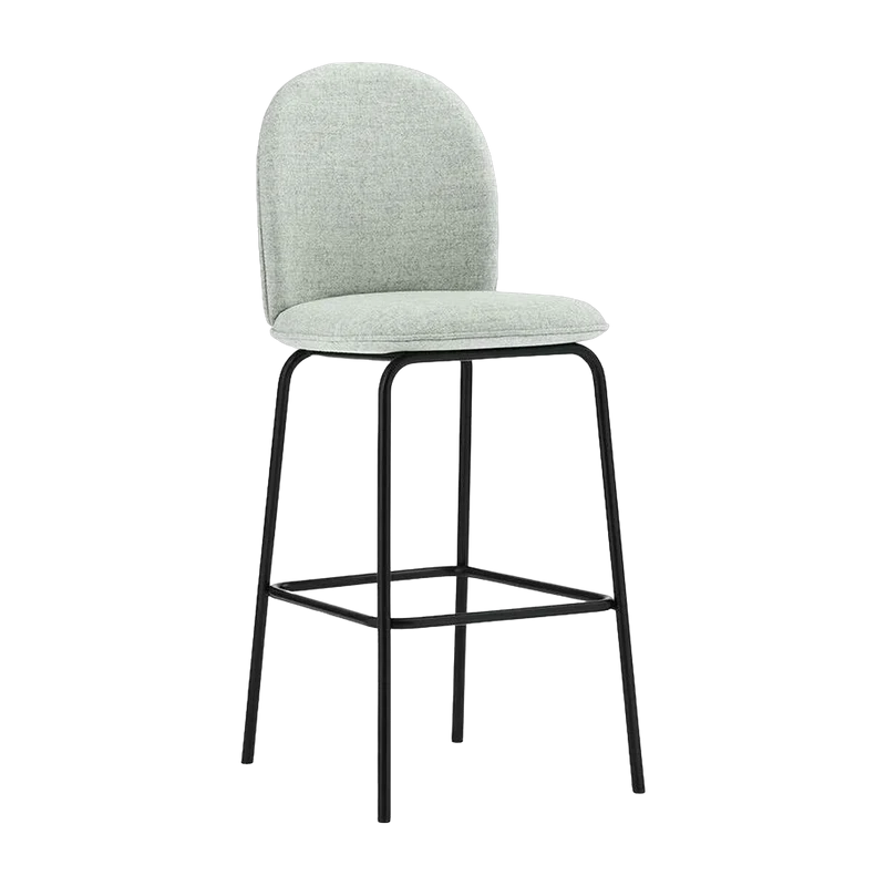 Chaise de bar en tissu synergy lds08 75 cm Ace - Normann Copenhagen