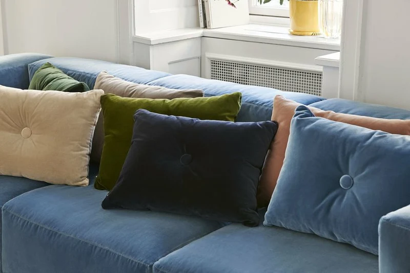 Canapé 2,5 places en tissu Hallingdal 220 Mags Soft combinaison 3 right - Hay