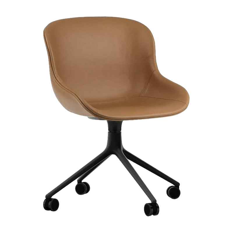 Chaise pivotante 4W Full Uph. en alu noir Hyg - Normann Copenhagen