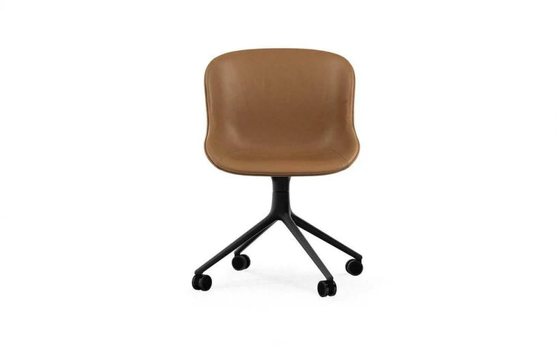 Chaise pivotante 4W Full Uph. en alu noir Hyg - Normann Copenhagen