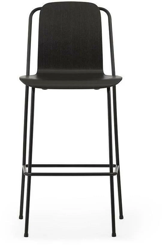 Chaise de bar Studio 75 Cm Acier Noir - Normann Copenhagen