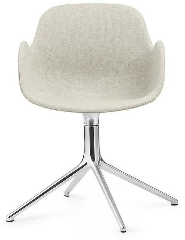 Fauteuil Form pivotant 4L Full Uph. MLF20 Alu - Normann Copenhagen