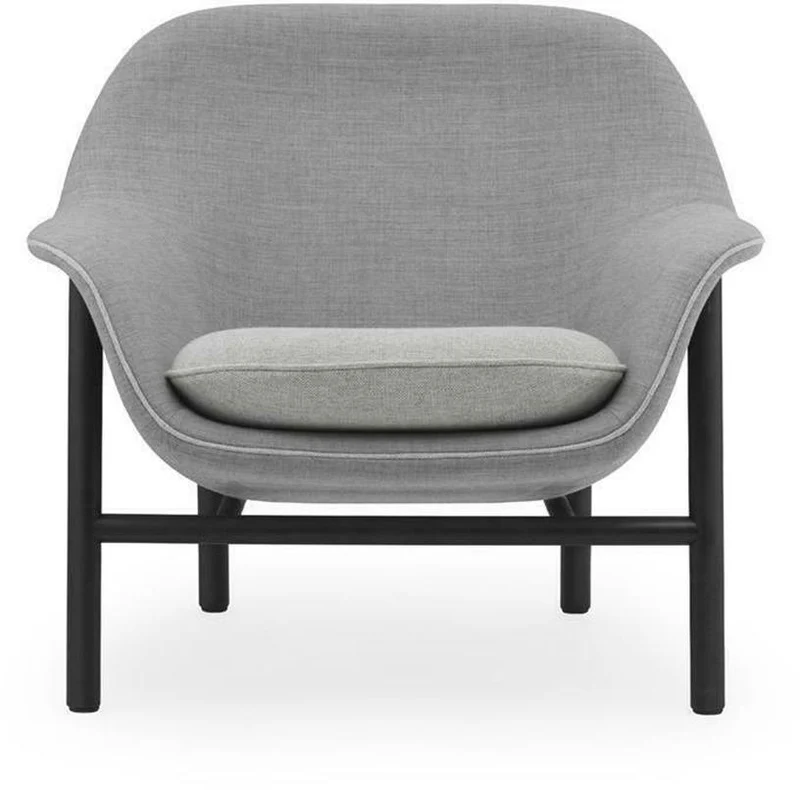 Fauteuil avec appui-tête en chêne noir remix hallingdal Drape - Normann Cop - Normann Copenhagen