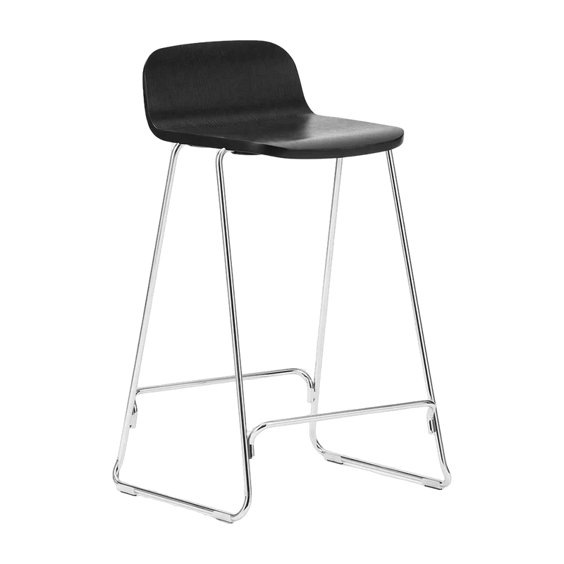 Tabouret de bar Just avec dossier 65 cm - Normann Copenhagen