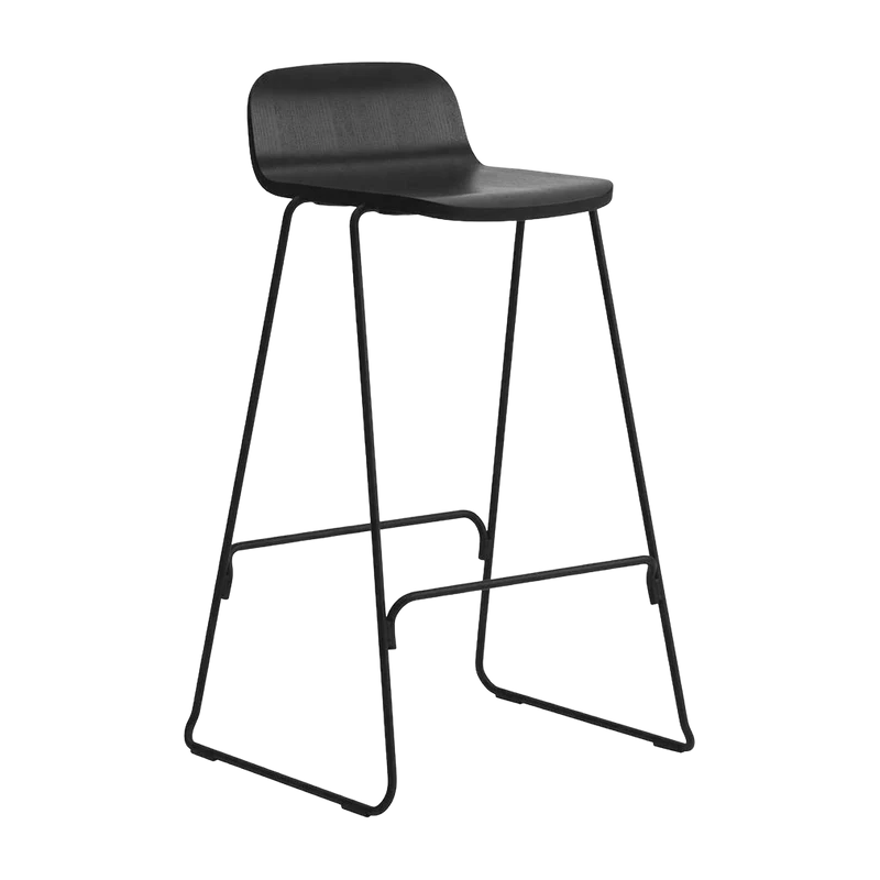 Tabouret de bar Just avec dossier 75 cm - Normann Copenhagen