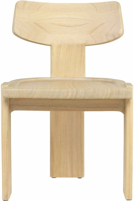 Chaise de salle à manger en hêtre beige Sotho - Versmissen