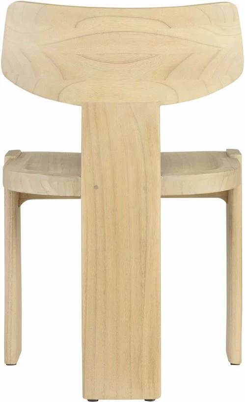 Chaise de salle à manger en hêtre beige Sotho - Versmissen