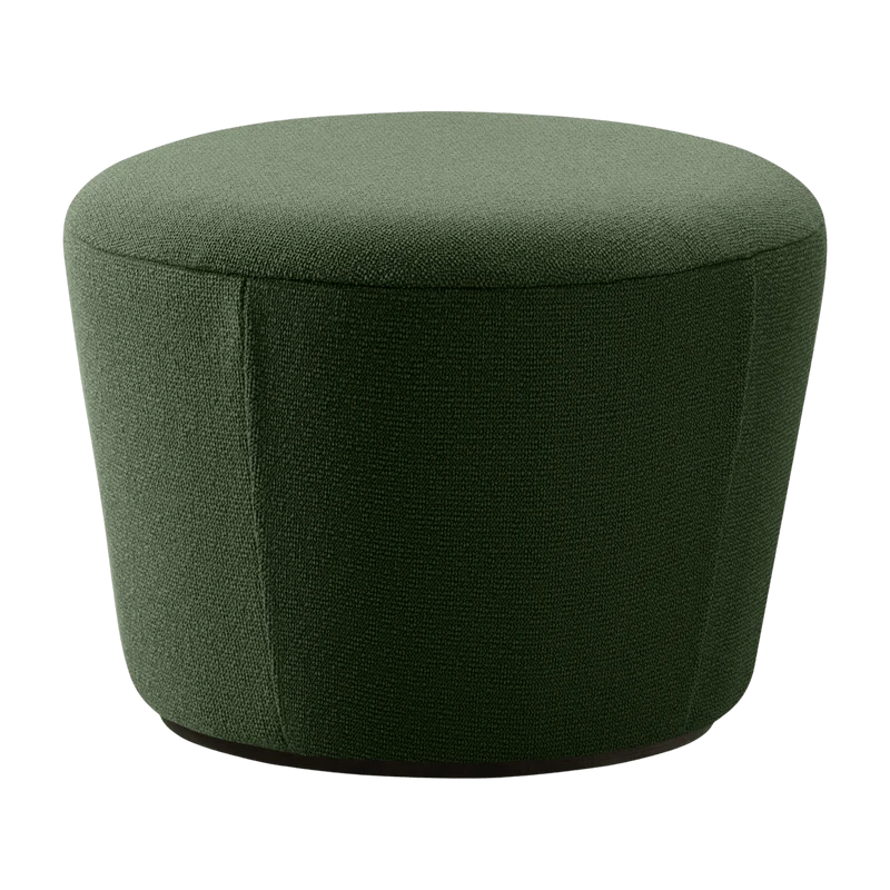 Pouf en tissu vert Naïve - Emko