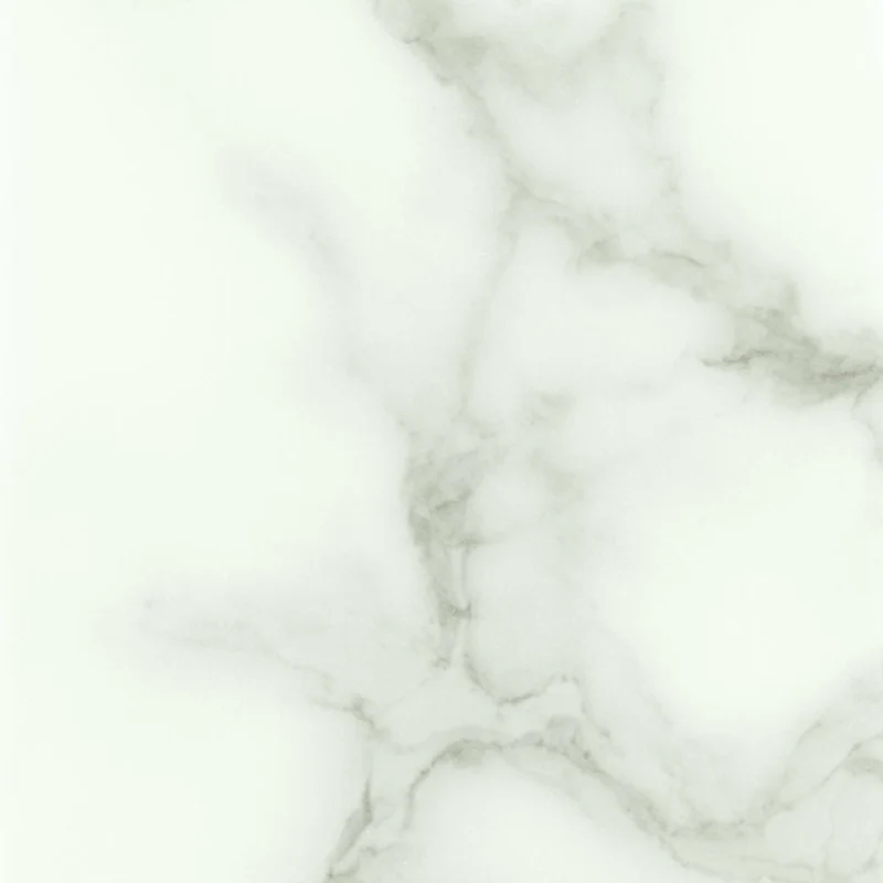 Table basse en résine effet marbre blanc 100x40,6cm - Pols Potten