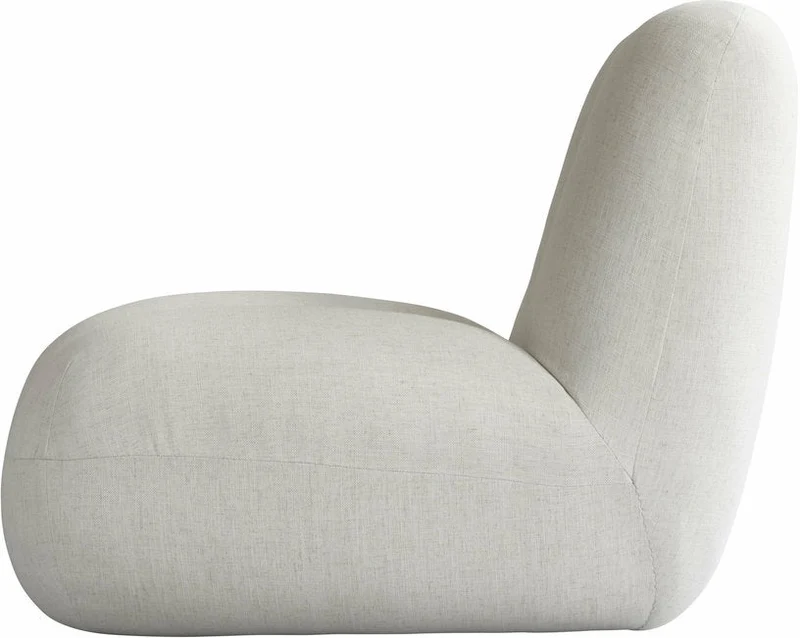 Fauteuil organic en lin craie Toe - 101 COPENHAGEN