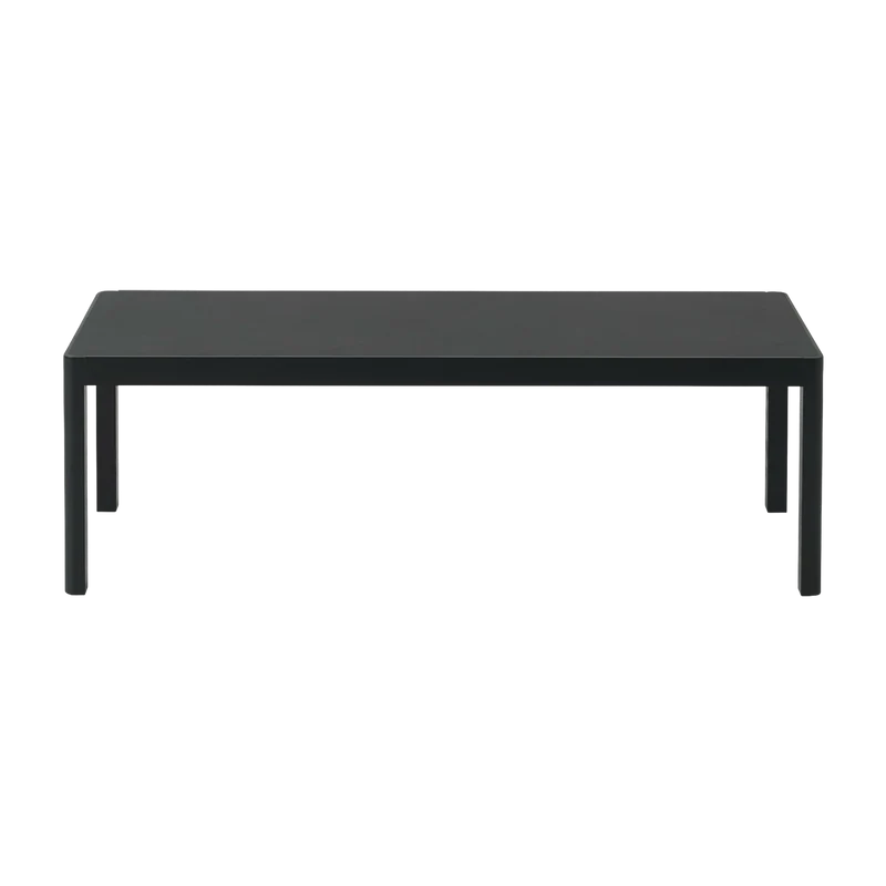 Table basse en chêne noir 120 x 43 cm Workshop - Muuto