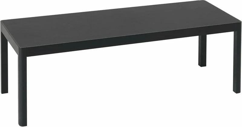 Table basse en chêne noir 120 x 43 cm Workshop - Muuto