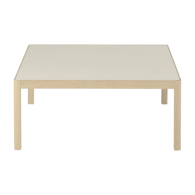 Table basse en chêne gris 86 x 86 cm Workshop - Muuto