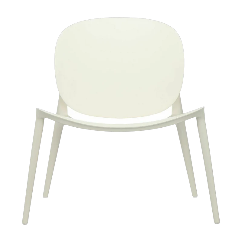 Fauteuil bas blanc Be Bop - Kartell