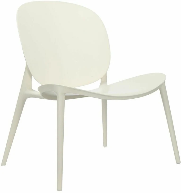 Fauteuil bas blanc Be Bop - Kartell