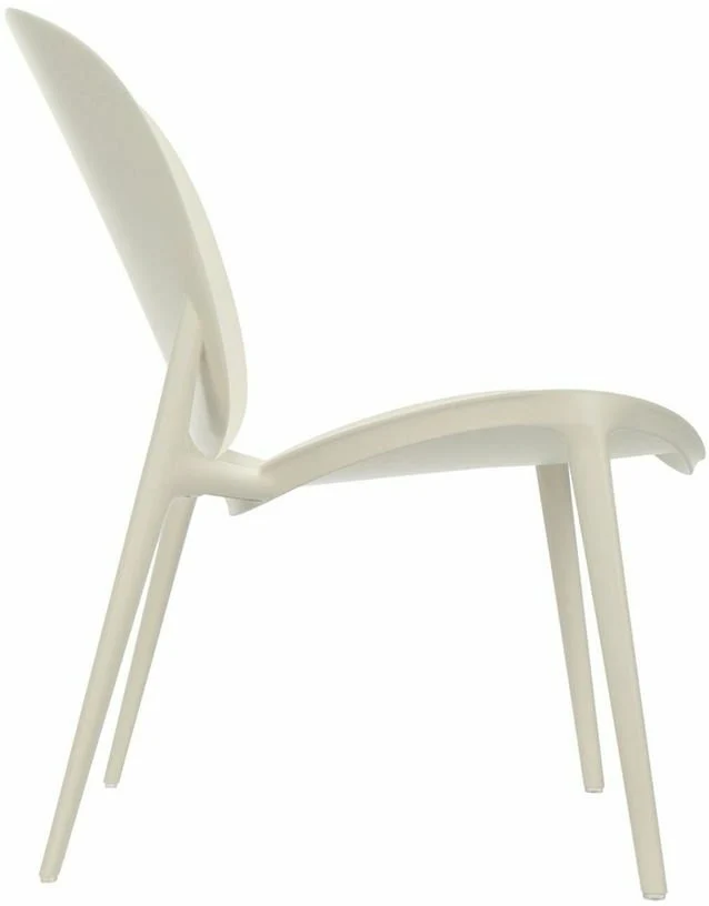 Fauteuil bas blanc Be Bop - Kartell