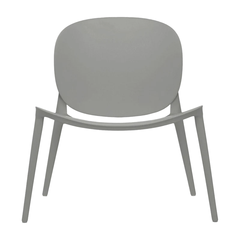 Fauteuil bas gris Be Bop - Kartell