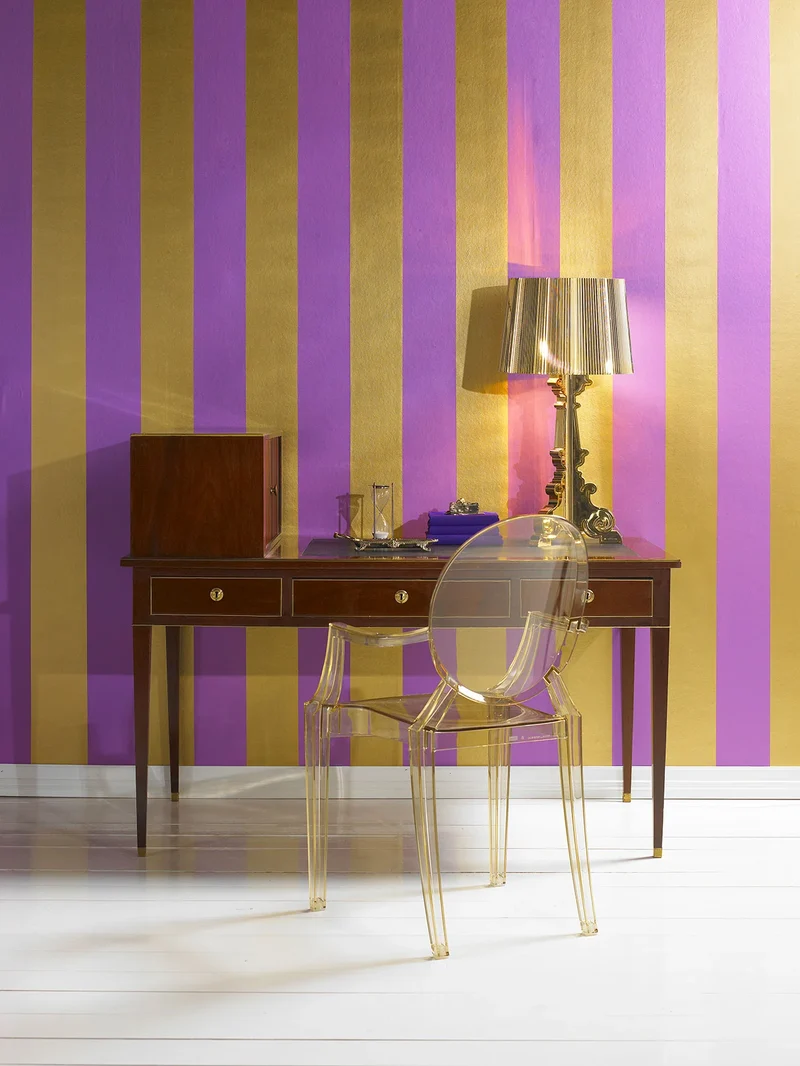 2 Chaises avec accoudoirs Cristal matériau responsable Louis Ghost - Kartell