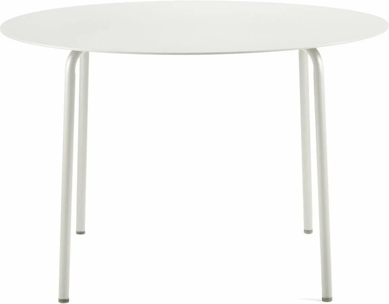 Table à manger ronde en aluminium sable 115 x 74 cm August - Serax