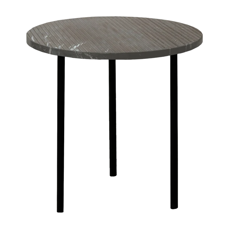 Table basse en marbre graphite Pietra gris broyé Gruff S - Un'common