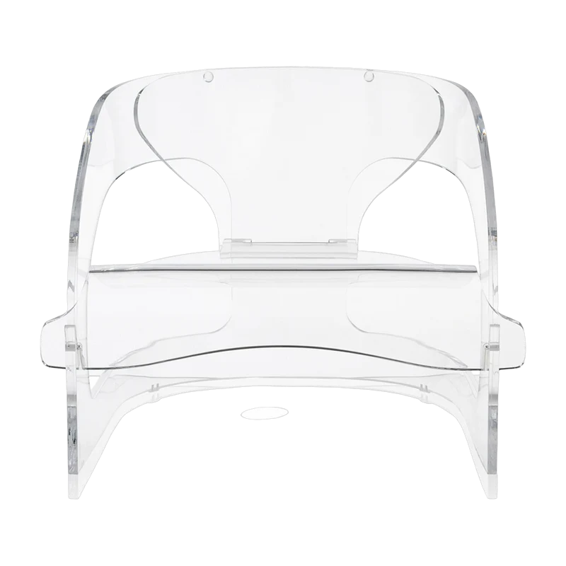 Fauteuil transparent Joe Colombo - Kartell