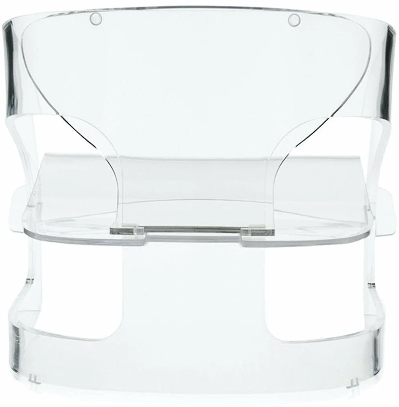 Fauteuil transparent Joe Colombo - Kartell