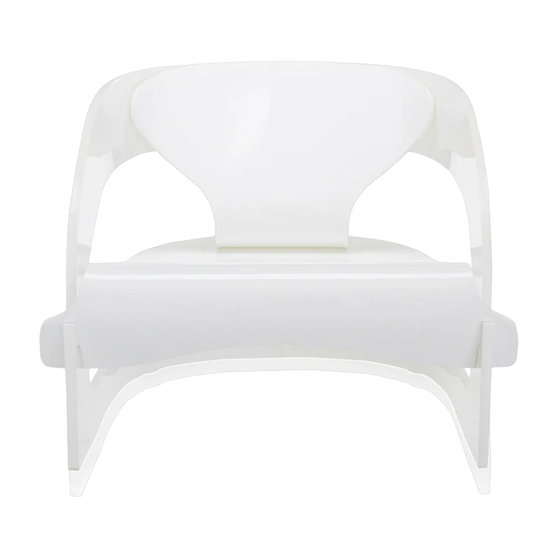 Fauteuil blanc Joe Colombo - Kartell