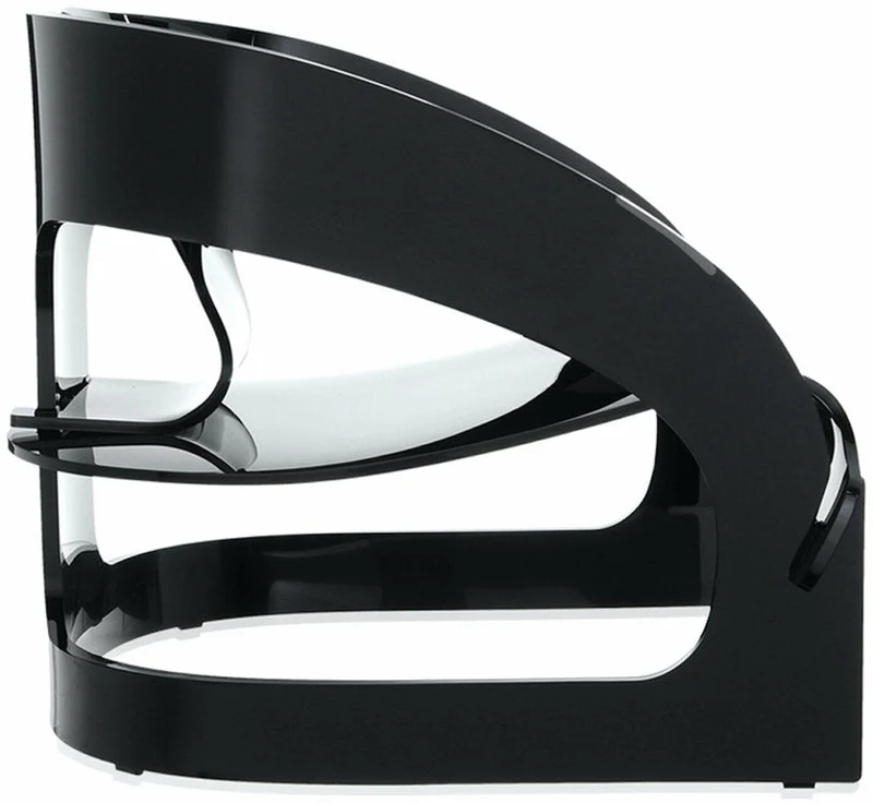 Fauteuil noir Joe Colombo - Kartell