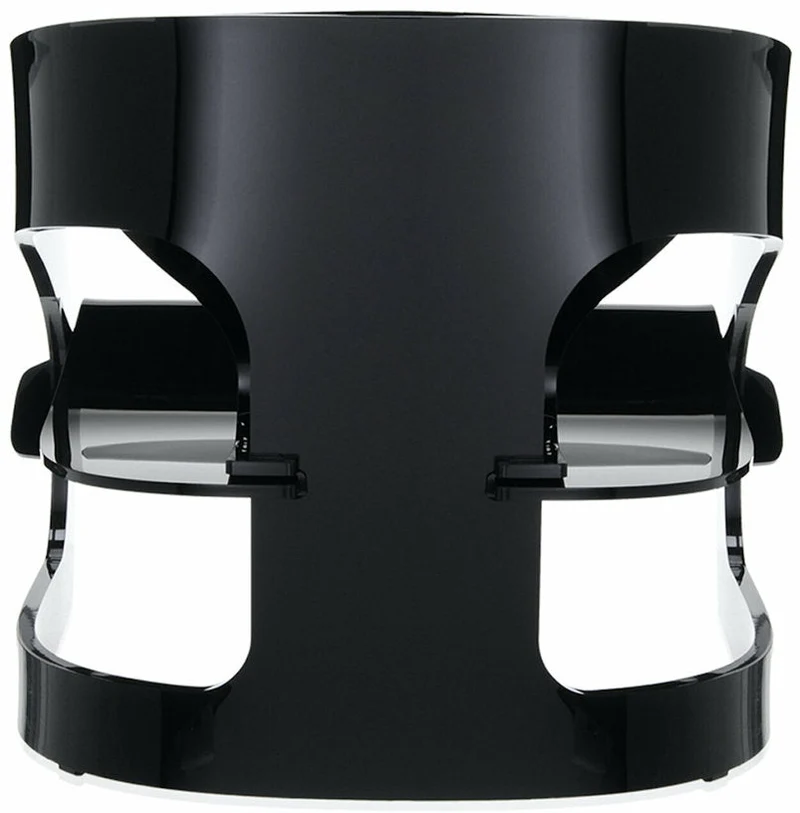 Fauteuil noir Joe Colombo - Kartell