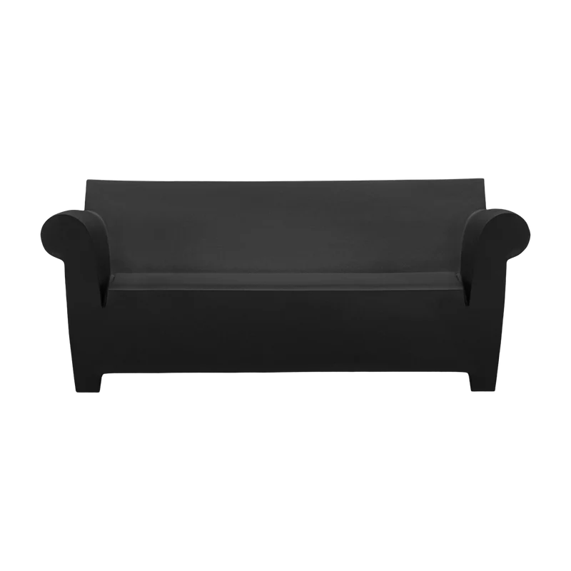 Canapé de jardin 2 places noir 189 cm Bubble Club - Kartell