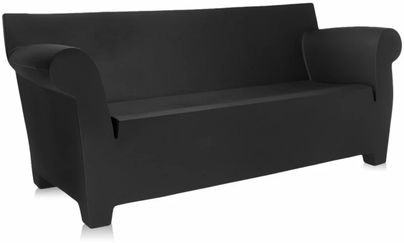 Canapé de jardin 2 places noir 189 cm Bubble Club - Kartell