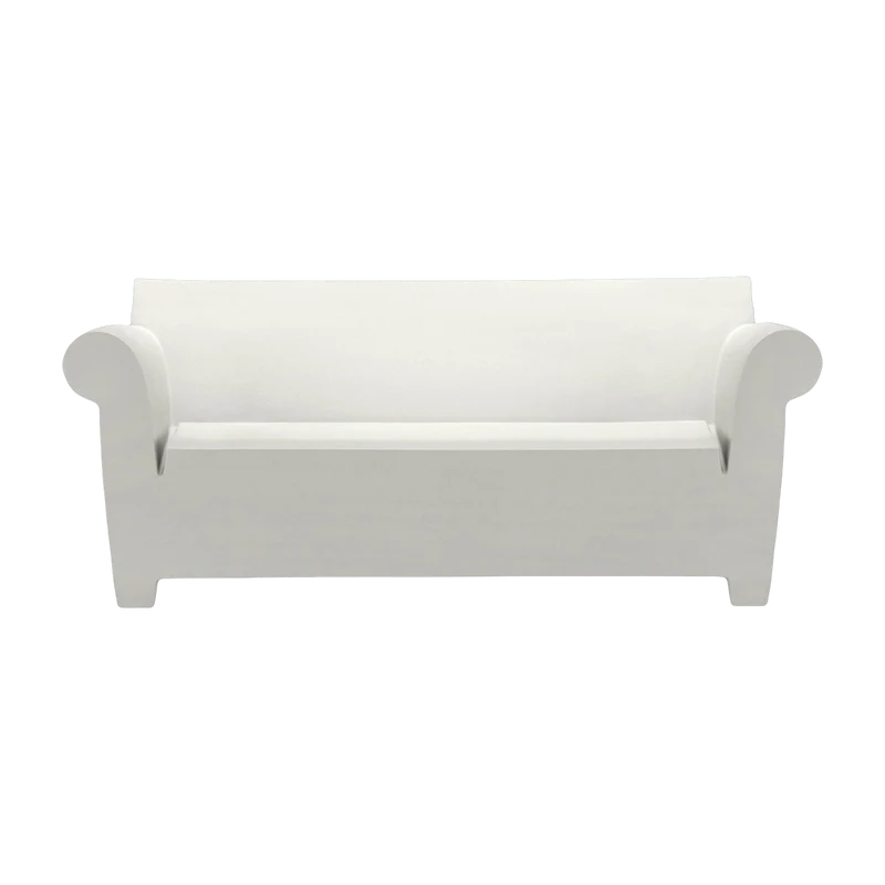 Canapé de jardin 2 places blanc 189 cm Bubble Club - Kartell
