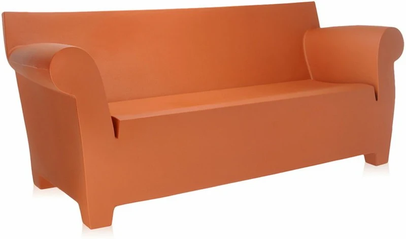 Canapé de jardin 2 places terracotta 189 cm Bubble Club - Kartell