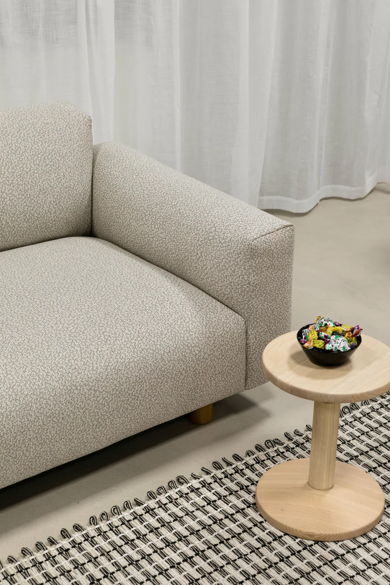 Tabouret en bois de frêne 36 cm Bobbin - Hem