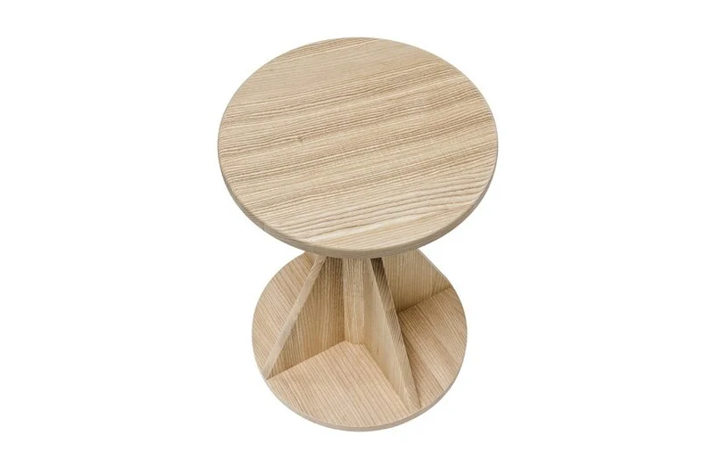 Tabouret en bois de frêne 36 cm Rocket - Hem