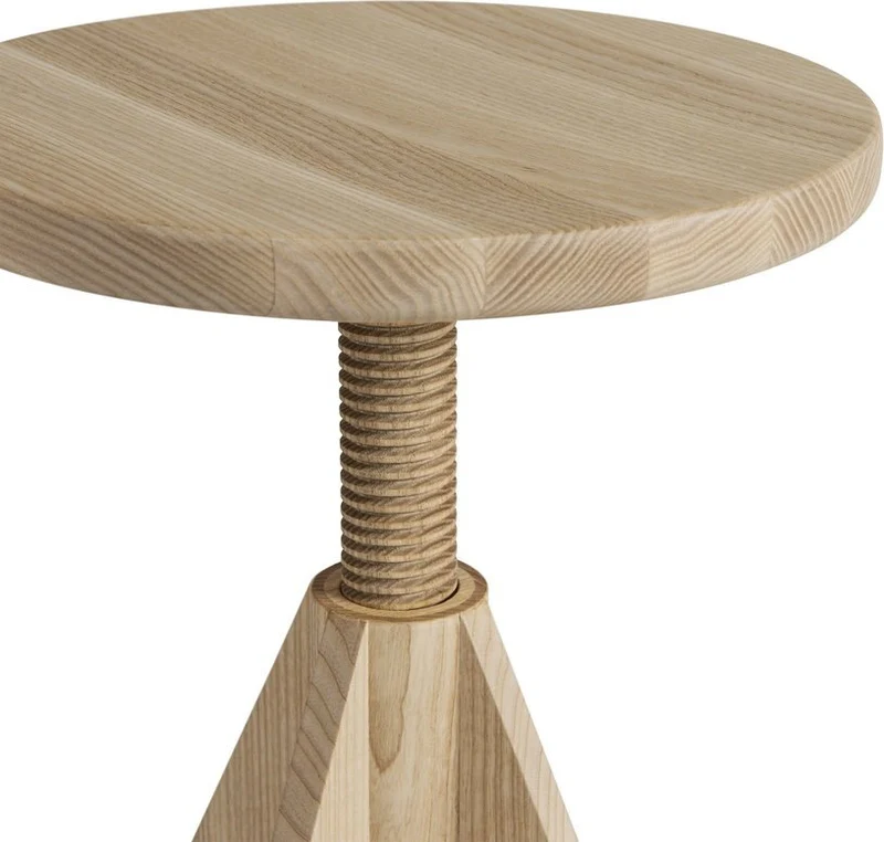 Tabouret en bois de frêne 36 cm Rocket - Hem