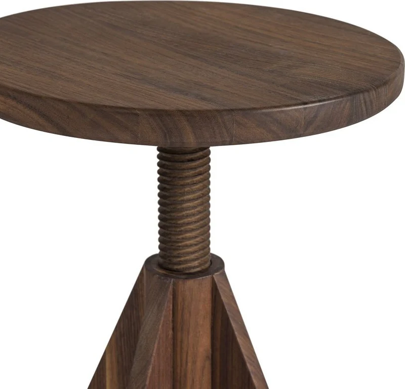 Tabouret en bois de noyer 36 cm Rocket - Hem