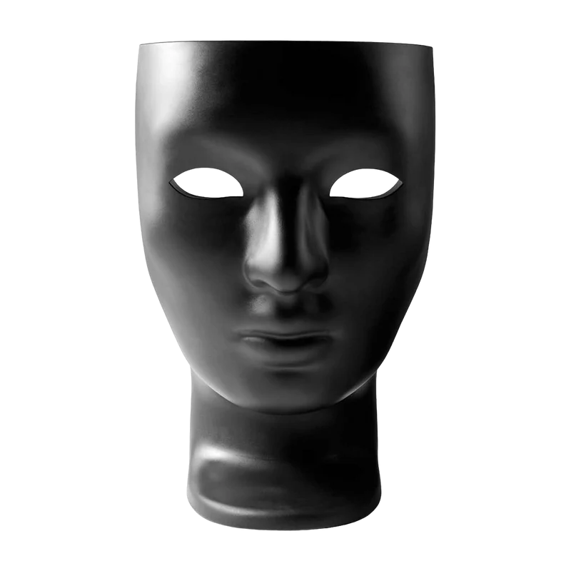 Fauteuil masque noir 135 cm Nemo - Driade