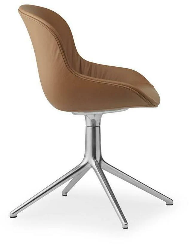 Fauteuil confort hygiénique pivotant 4L Full Uph. Alu - Normann Copenhagen