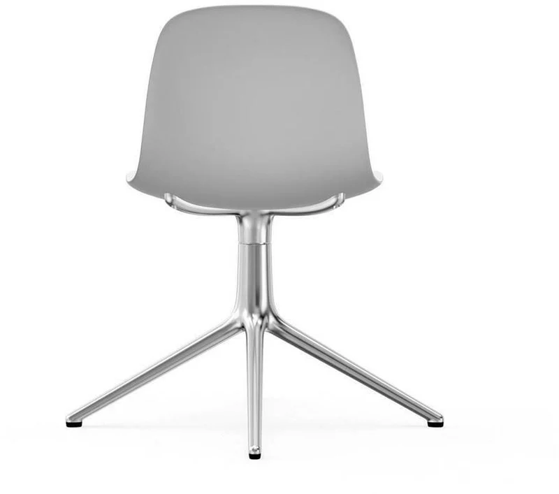 Chaise de bureau en polypropylène blanche Swivel 4L blanc - Normann Copenhagen